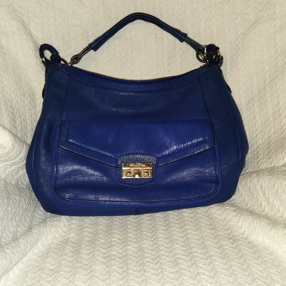 Cole Haan shoulder bag with metal clasp